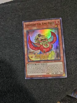 1X Legendary Fire King Ponix - SR14-EN045 - Super Rare 1st Edition - Yugioh - Image 1