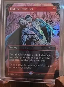 End the Festivities Secret Lair Drop MTG Foil Near Mint - Image 3