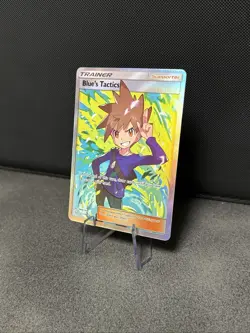 Blue's Tactics 231/236 Unified Minds Full Art Ultra Rare Holo Pokemon Card NM+ - Image 2