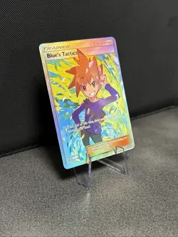 Blue's Tactics 231/236 Unified Minds Full Art Ultra Rare Holo Pokemon Card NM+ - Image 3