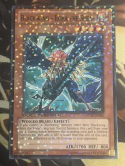 Yugioh: Blackwing - Bora The Spear - DT03-EN003 - Duel Terminal Parallel - NM - Image 1