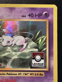 3rd Place Mew 53/108 Evolutions League Promo Pokemon Card Holo Foil Rare MP - Image 4