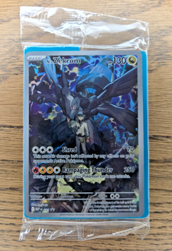Pokemon TCG Sealed N's Zekrom Mega Evolutions Ascended Heroes Promo 031 NM - Image 1