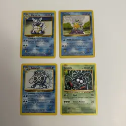 Vintage Pokemon Lot – Base Set & Gym Heroes – Starters (22 Cards) - Image 4