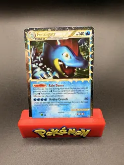 LP-NM Pokemon Feraligatr Prime HGSS07 Hgss Holo Promo Stage 2 2010-f - Image 1