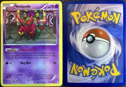 Venipede 72/149 Boundaries Crossed Pokemon Non Holo 2012 - Image 1