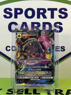 Alolan Muk GX Pokemon 84/147 Burning Shadows Holo - Image 1