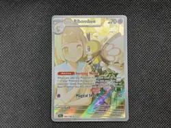 Lillie's Ribombee 164/159 Sv09: Journey Together Holo Pokemon TCG Card NM - Image 3