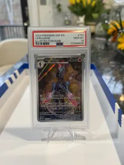 Pokemon TCG Ceruledge Illustration Surging Sparks 197/191 PSA 10 - Image 1