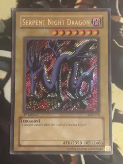 Yugioh: Serpent Night Dragon - MRL-103 - Secret Rare - 1st Edition - MP - Image 1