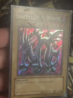 Yugioh: Serpent Night Dragon - MRL-103 - Secret Rare - 1st Edition - MP - Image 3