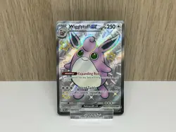 Wigglytuff ex - 222/091 - Pokemon Paldean Fates Shiny Full Art Ultra Rare NM - Image 1