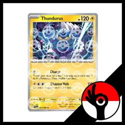Pokemon TCG: Black Bolt - MasterBall - 033/086 - Thundurus - Image 1