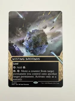Nesting Grounds Showcase Borderless MTG Magic the Gathering Card NM Mint EOE - Image 1