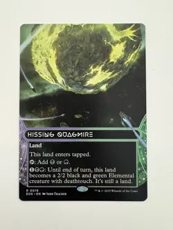 Hissing Quagmire Showcase Borderless MTG Magic the Gathering Card NM Mint EOE - Image 1