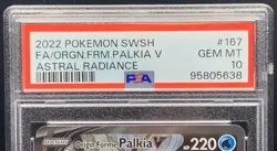 Origin Forme Palkia V 167/189 PSA 10 Gem Mint - Pokemon Astral Radiance Alt Art - Image 4