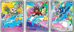 Pokemon 2026 First Partner Illustration Collection Series 1 Promo Set 43, 44, 45 - Image 2