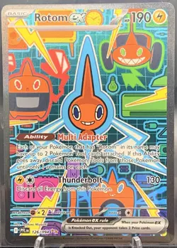 Rotom ex 126/094 SIR Phantasmal Flames Pokemon TCG Special Illustration Rare NM - Image 2