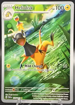Heliolisk 177/167 Illustration Rare - Twilight Masquerade NM Pokemon TCG IR - Image 1