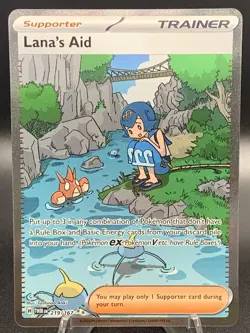 Lana's Aid 219/167 SIR NM - Twilight Masquerade Pokemon TCG - Special Ill. Rare - Image 1