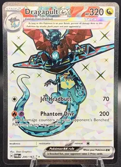 Dragapult ex 200/167 Twilight Masquerade - Full Art Ultra Rare NM - Pokemon TCG - Image 1