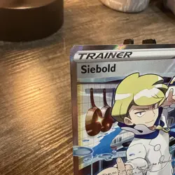 Pokemon Chilling Reign - Siebold - Full Art Trainer NM+/MINT - 198/198 - Image 5