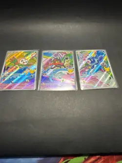 Pokemon First Partner Illustration Collections Rowlet 43 Litten 44 Popplio 45 - Image 1