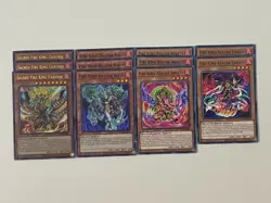 Yugioh Fire King Snake Eyes Deck Diabellstar Poplar Relinquished Anima Free Pack - Image 5