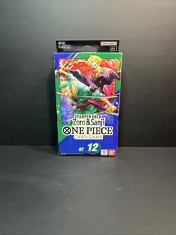 One Piece TCG Zoro & Sanji Starter Deck ST-12 English (SEALED) - Image 1