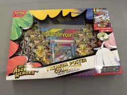 Pokemon Ascended Heroes Premium Poster Collection Box Mega Gardevoir -NEW SEALED - Image 1