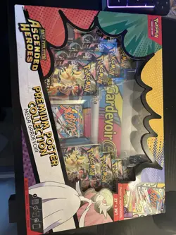 Pokemon Ascended Heroes Premium Poster Collection Mega Gardevoir New Sealed - Image 1