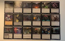 MTG Demons Black. 17 cards+1 Token.Magic the gathering collection of Demons - Image 1