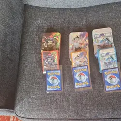 Pokemon TCG Trainer Card Lot with Tins - Chinese - Foil & Regular - Image 2