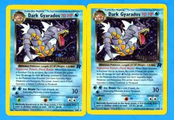 2 - Dark Gyarados - 1998 Team Rocket PreRelease Holo Cards (nrmt) - (Pokemon) C - Image 1