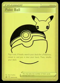 Pokemon Cards Poke Ball SWSH146 Sword & Shield Promo Holo Promo NM - Image 1