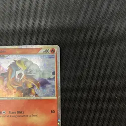 Entei HGSS20 Promo HeartGold SoulSilver Pokemon Card Holo Foil Rare LP SWIRL - Image 3