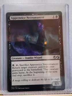 Apprentice Necromancer - UMA - Uncommon - NM - Magic the Gathering - MTG - Image 1