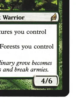 Magic The Gathering MTG - LORWYN 2007 LRW #238 - Timber Protector x1 LP NM - Image 5