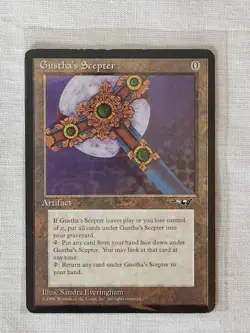 Played Gustha's Scepter Alliances Mtg Magic the Gathering - Image 1