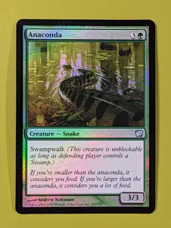 FOIL Anaconda x1 Ninth Edition 9th 1x Magic the Gathering MTG - Image 1