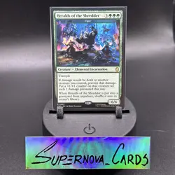 Heralds of the Shredder - Vigor MTG Commander: Teenage Mutant Ninja Turtles 53 R - Image 1