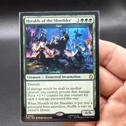 Heralds of the Shredder - Vigor MTG Commander: Teenage Mutant Ninja Turtles 53 R - Image 2