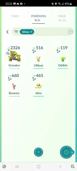 Pokemon Go (Stage 29 ) Shiny Legendary Groudon ( 6 Legendarys ) - Image 4