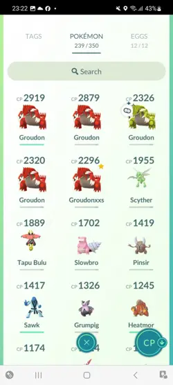 Pokemon Go (Stage 29 ) Shiny Legendary Groudon ( 6 Legendarys ) - Image 5