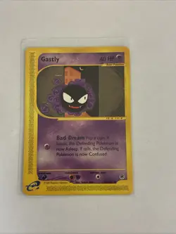Pokemon TCG Gastly Expedition Base Set 109/165 Regular Common - Image 1