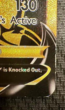 Zamazenta V SWSH077 Black Star Promo Black Gold Full Art Holo Pokemon Card - Image 2