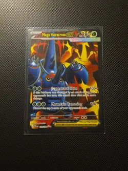 Pokemon TCG Mega Heracross ex 108/094 Ultra Rare Phantasmal Flames NM - Image 1