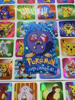 Pokemon Venonat Holo Vintage Pocket Monsters Vending Machine Sticker 1998 Konica - Image 3