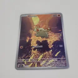 Pokemon Phanpy 205/191 SV8 Surging Sparks Illustration Rare Holo Basic 80 HP TCG - Image 2