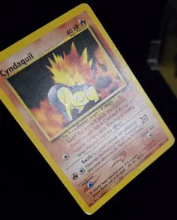 Pokemon TCG - CYNDAQUIL - 56/111 - UNLIMITED - NEO GENESIS (2000) - WOTC - MP - Image 2